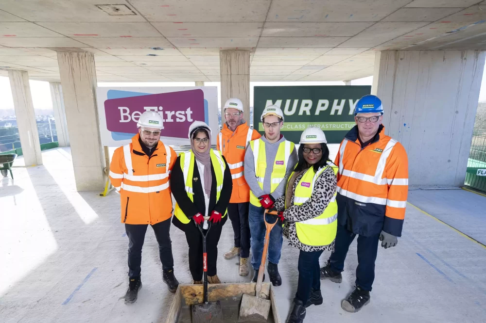 Murphy Delivers Affordable Homes *in Dagenham*