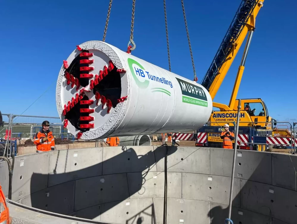 Murphy commence tunnelling works on the Sofia & *Dogger Bank C offshore wind farm projects*