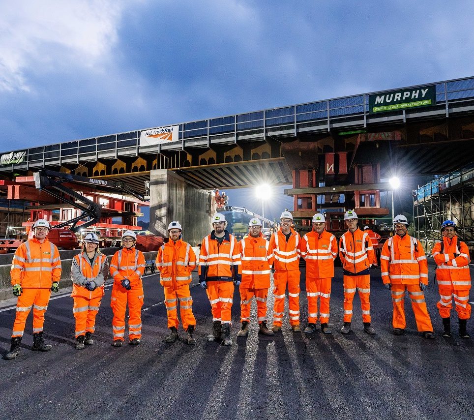 Murphy keep M62 rail bridge on track